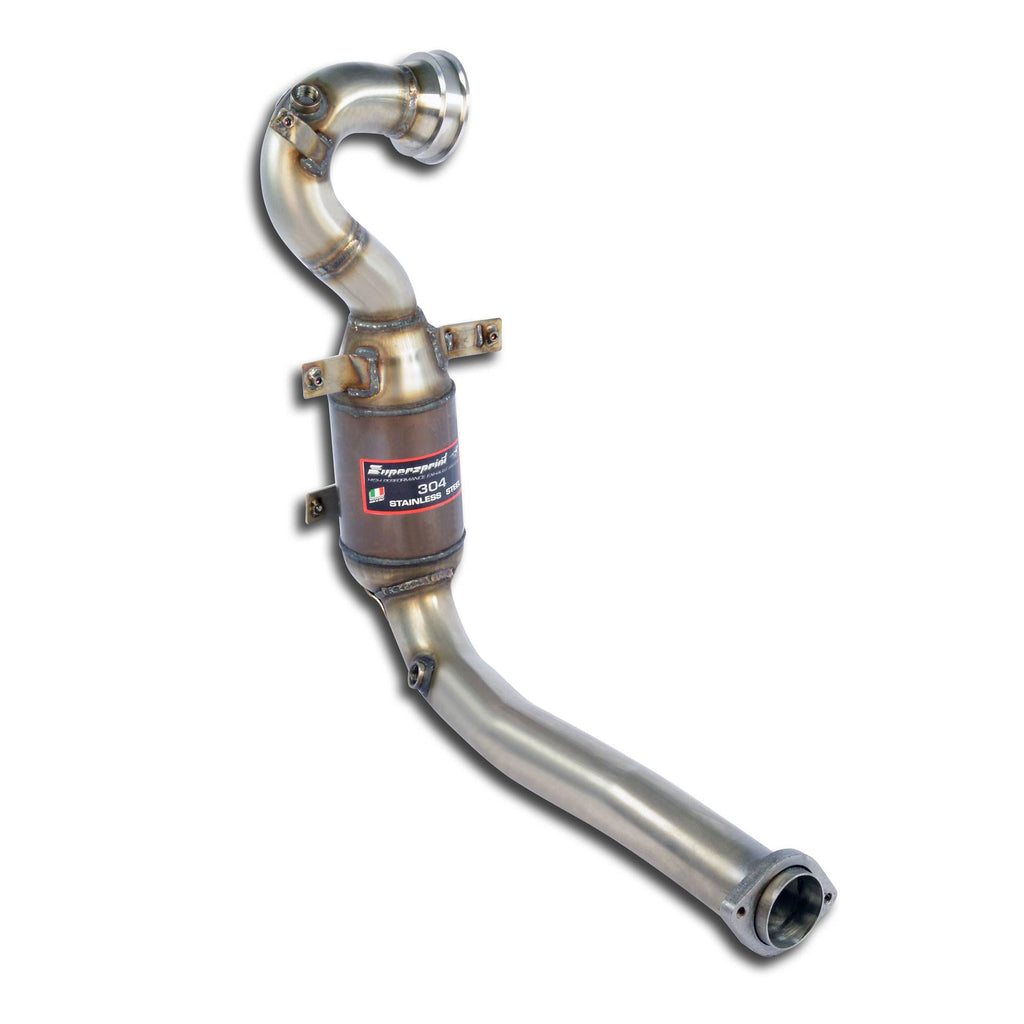 Supersprint GRANDE PUNTO ABARTH (199) Turbo Downpipe Kit + Metallic Catalytic Converter