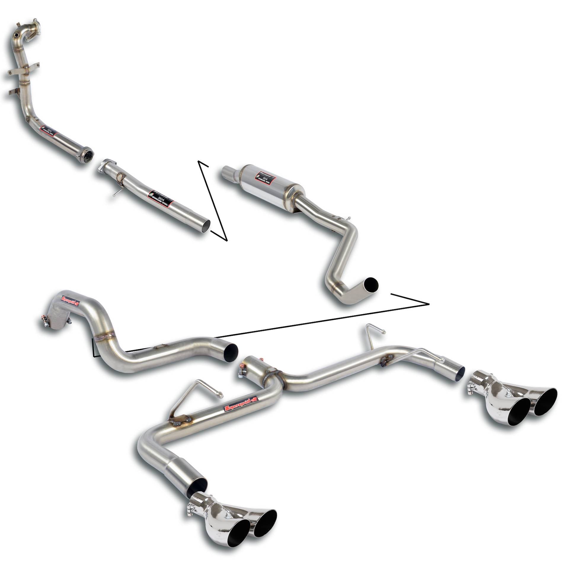 Supersprint 595 ABARTH Track Performance Pack (Manual Gearbox)