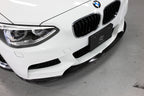 3d design f20 m sport carbon fiber front lip spoiler - iND Distribution