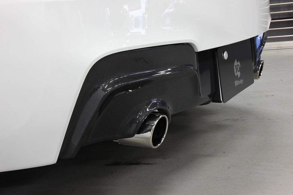 3d design f20 m sport carbon fiber rear diffuser - iND Distribution