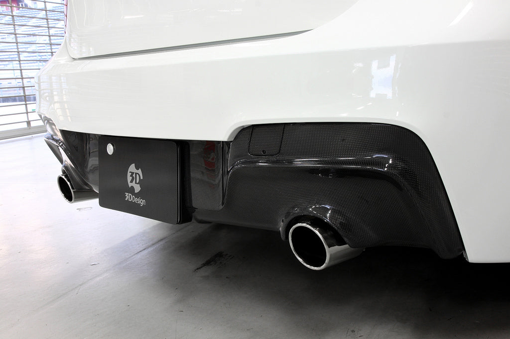 3d design f20 m sport carbon fiber rear diffuser - iND Distribution