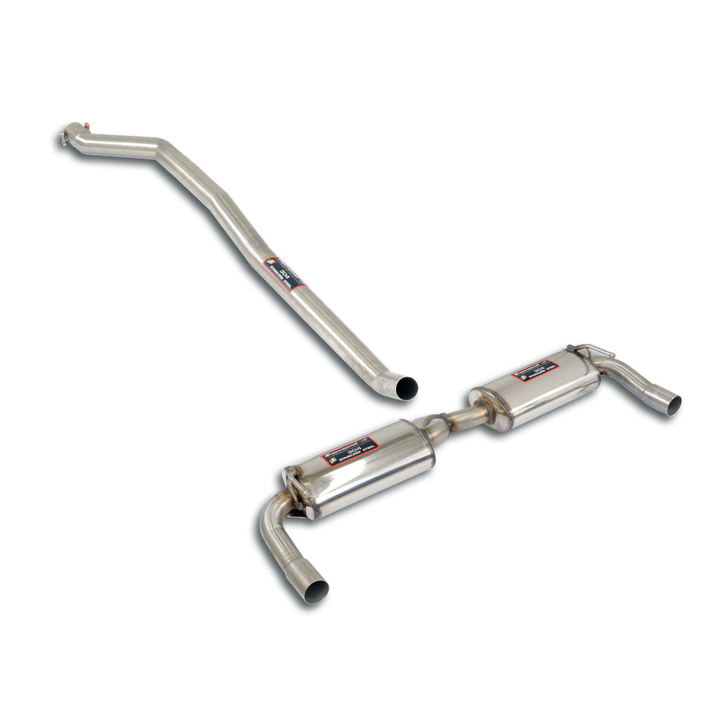 Supersprint FIAT 500X Rear Exhaust Right - Left