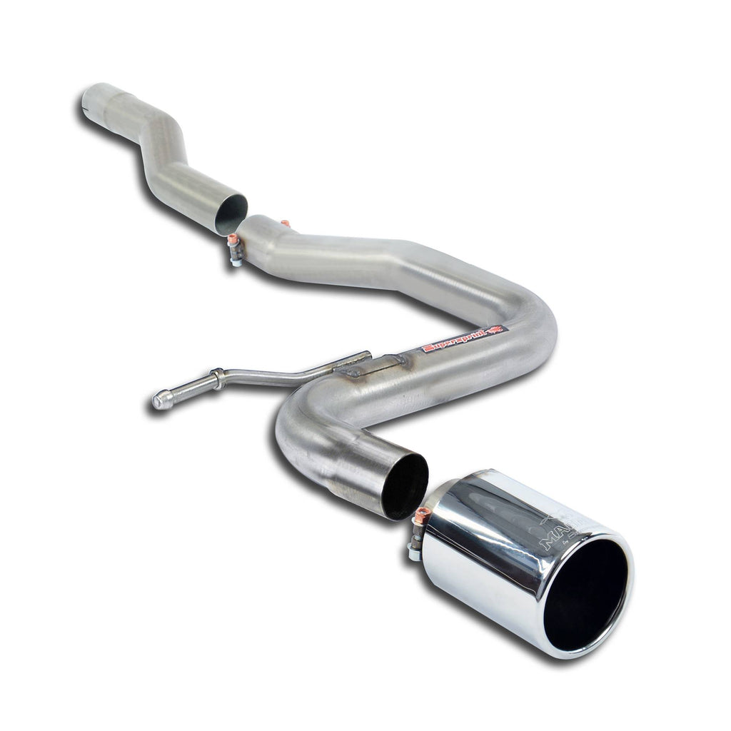 Supersprint MINI F55 One / Cooper Rear Pipe O100(Muffler Delete)