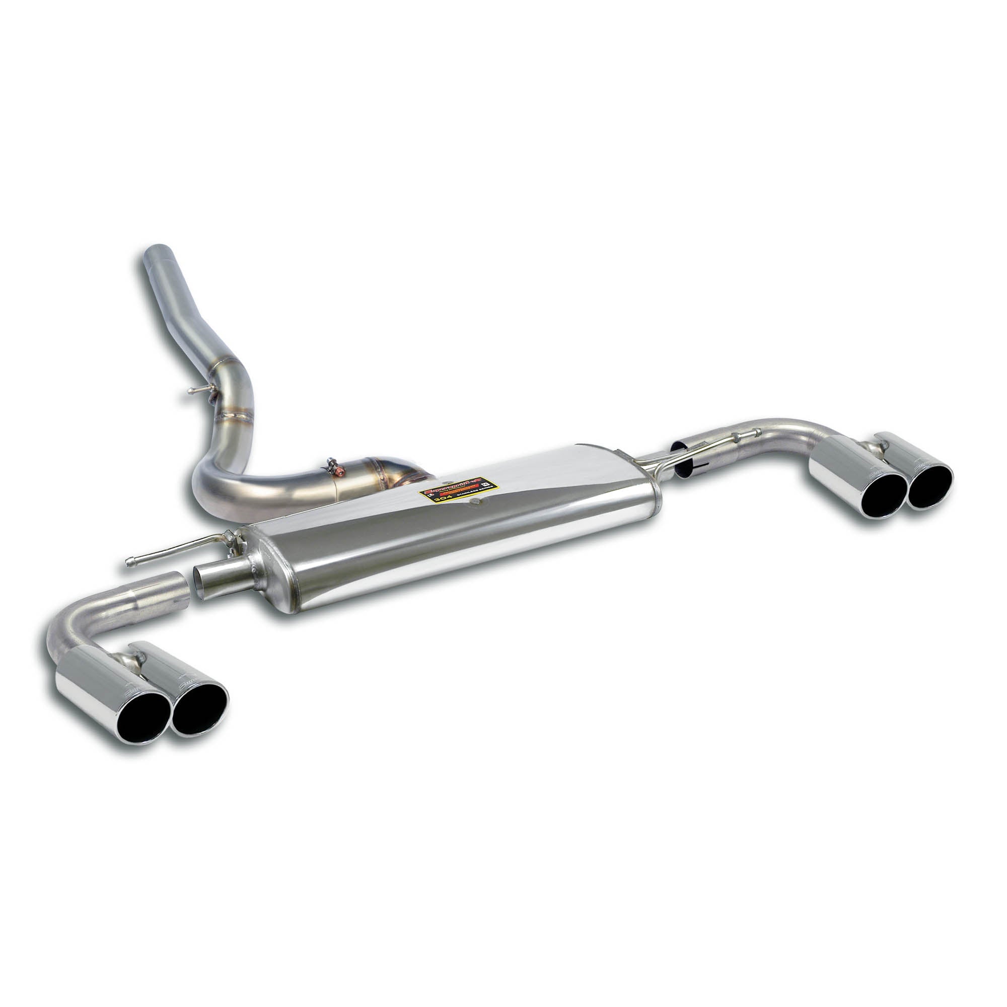 Supersprint BMW F44 2 Series Gran Coupè Rear Exhaust Right Oo90 - Left Oo90