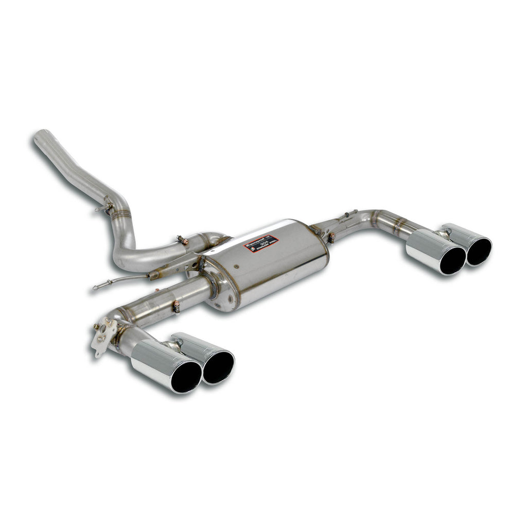 Supersprint BMW F44 2 Series Gran Coupè Rear Exhaust Right - Left With Valve, 4 Endpipes O 90