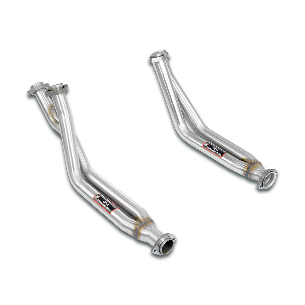 Supersprint MERCEDES C126 SEC (Coupè) Downpipe Kit Right - Left(For Oem Headers - Euro Version)