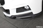 3d design f30 f31 m sport carbon fiber front lip spoiler - iND Distribution