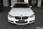3d design f30 f31 m sport carbon fiber front lip spoiler - iND Distribution