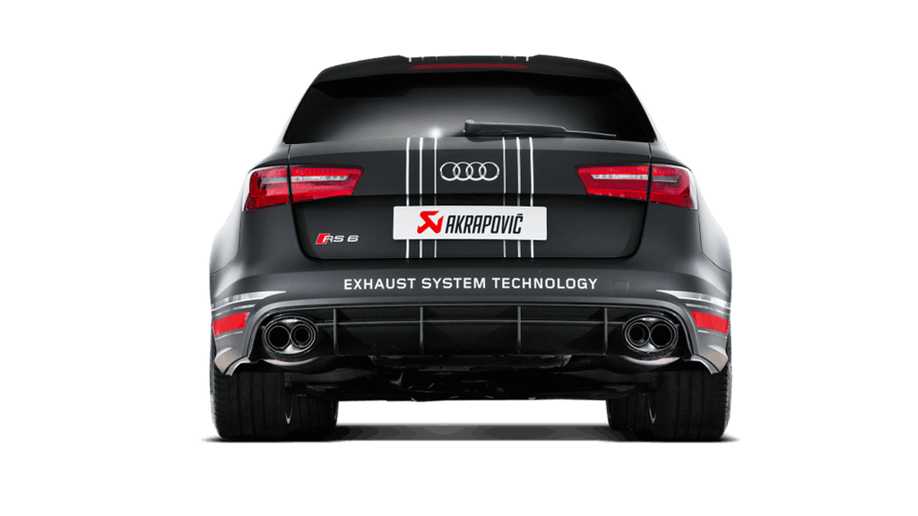 Akrapovic audi c7 rs6 avant evolution exhaust system w carbon tips titanium - iND Distribution