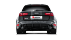 Akrapovic audi c7 rs6 avant evolution exhaust system w carbon tips titanium - iND Distribution