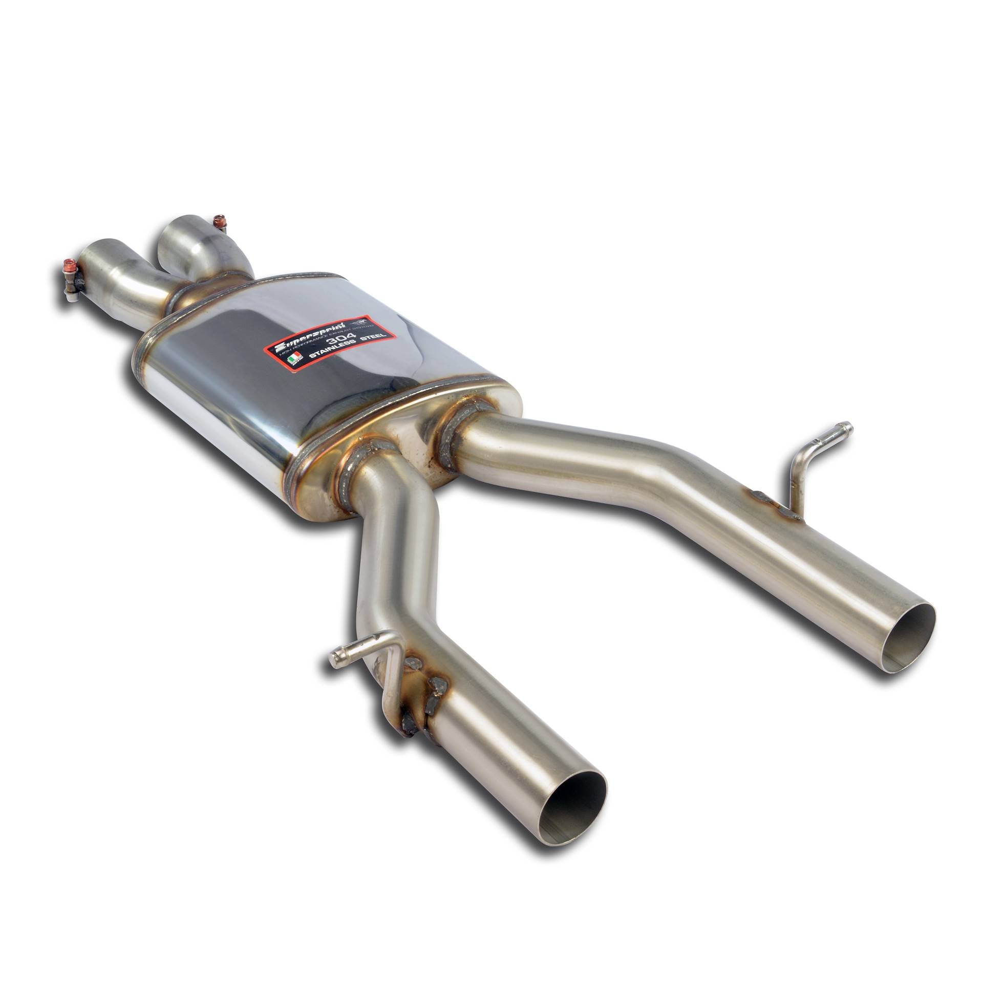 Supersprint MERCEDES C204 C AMG Coupè X-Pipe Mid Section (Resonated)