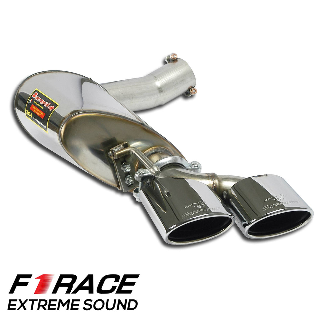 Supersprint MERCEDES R230 SL Rear Exhaust Left "F1 Race" 120X80