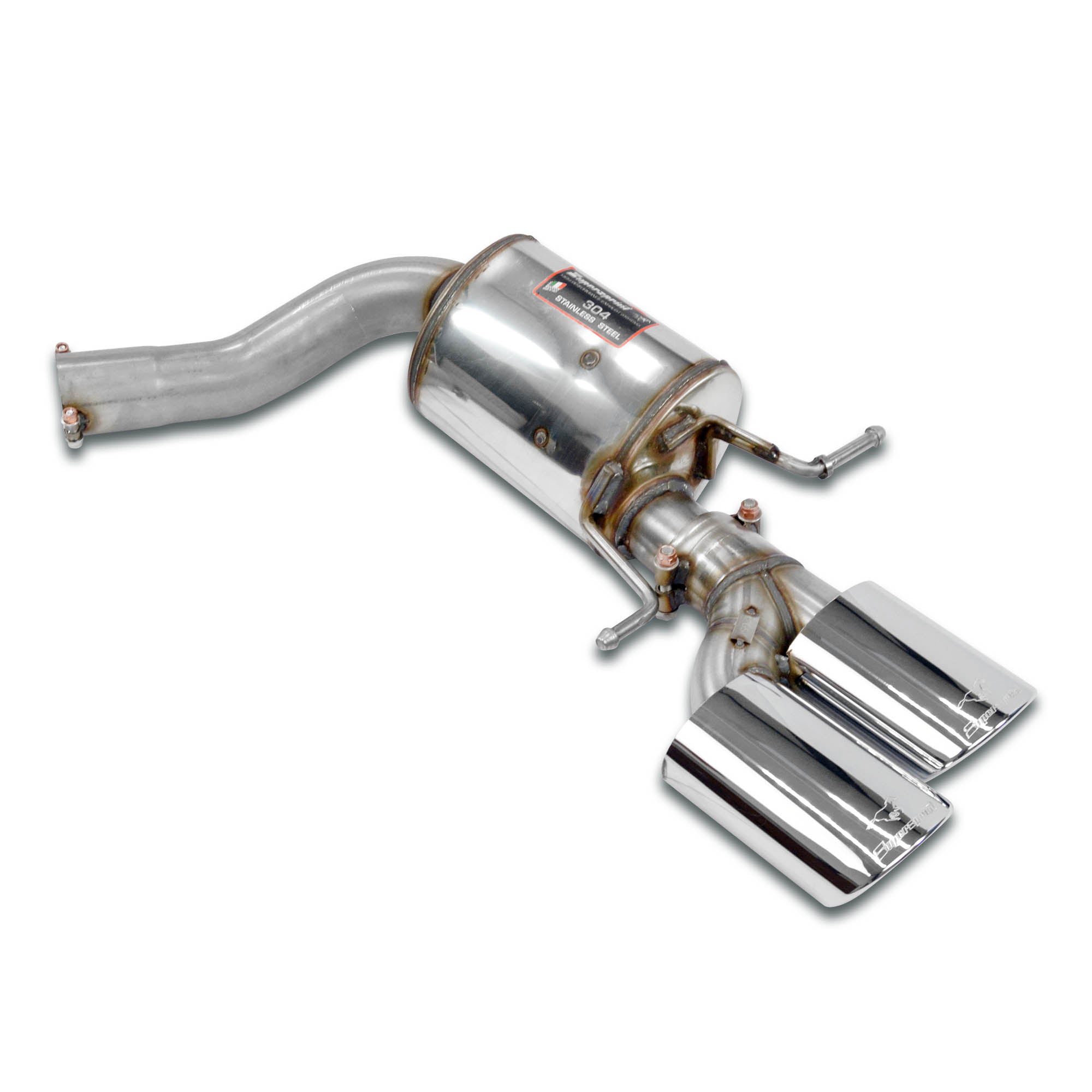 Supersprint MERCEDES C218 CLS Rear Exhaust Right 120X80 "F1 Race"