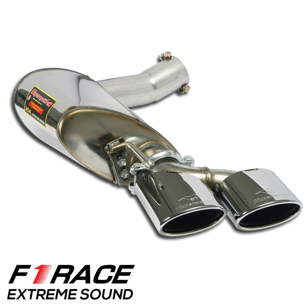 Supersprint MERCEDES W212 E AMG Rear Exhaust Left "F1 Race" 120X80
