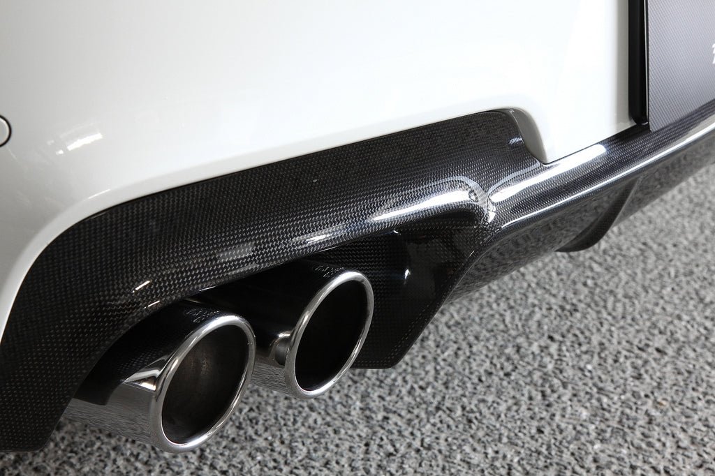 3d design f06 f12 f13 m sport carbon fiber rear diffuser - iND Distribution