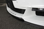 3d design f06 f12 f13 m sport carbon fiber front lip spoiler - iND Distribution