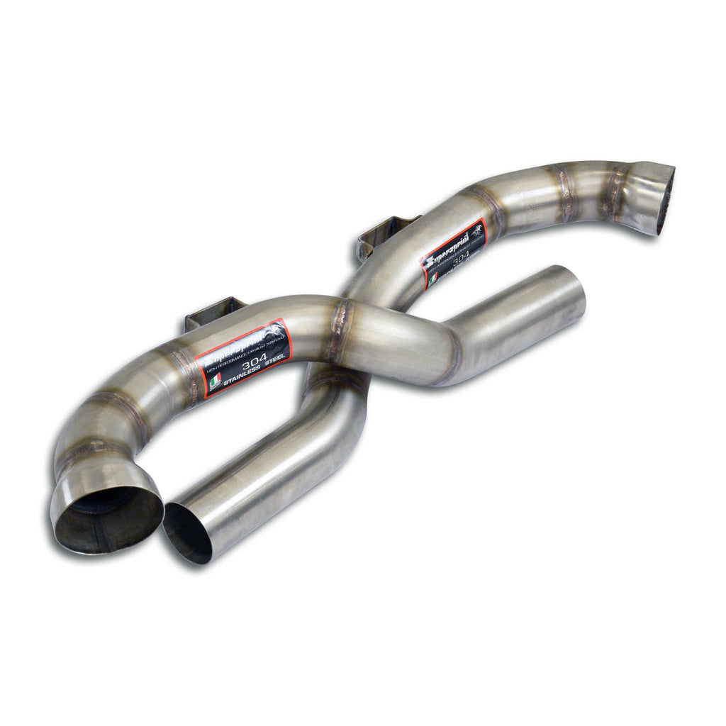 Supersprint PORSCHE 911 (992 Series Turbo / Turbo S) Rear Pipe Kit Right - Left(Muffler Delete)