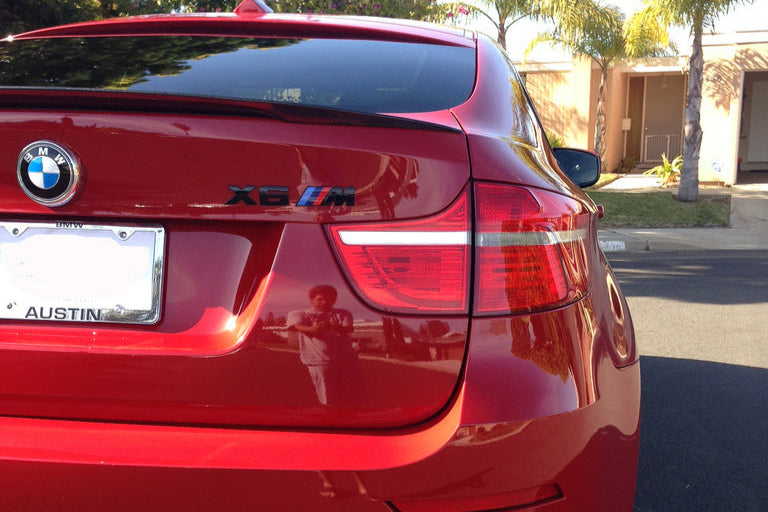 iND e71 x6m painted trunk emblem - iND Distribution