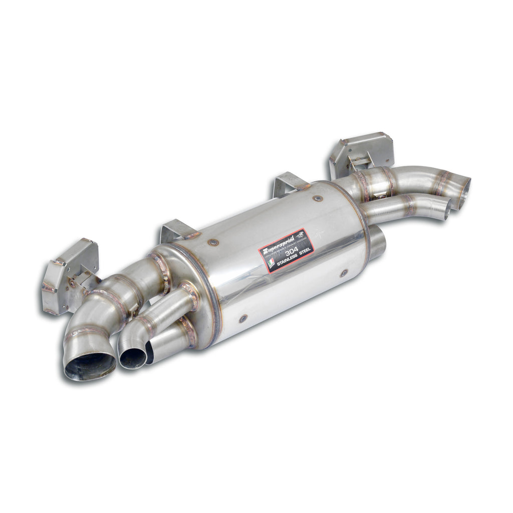 Supersprint PORSCHE 911 (992 Series Turbo / Turbo S) Rear Exhaust Right - Left With Valves