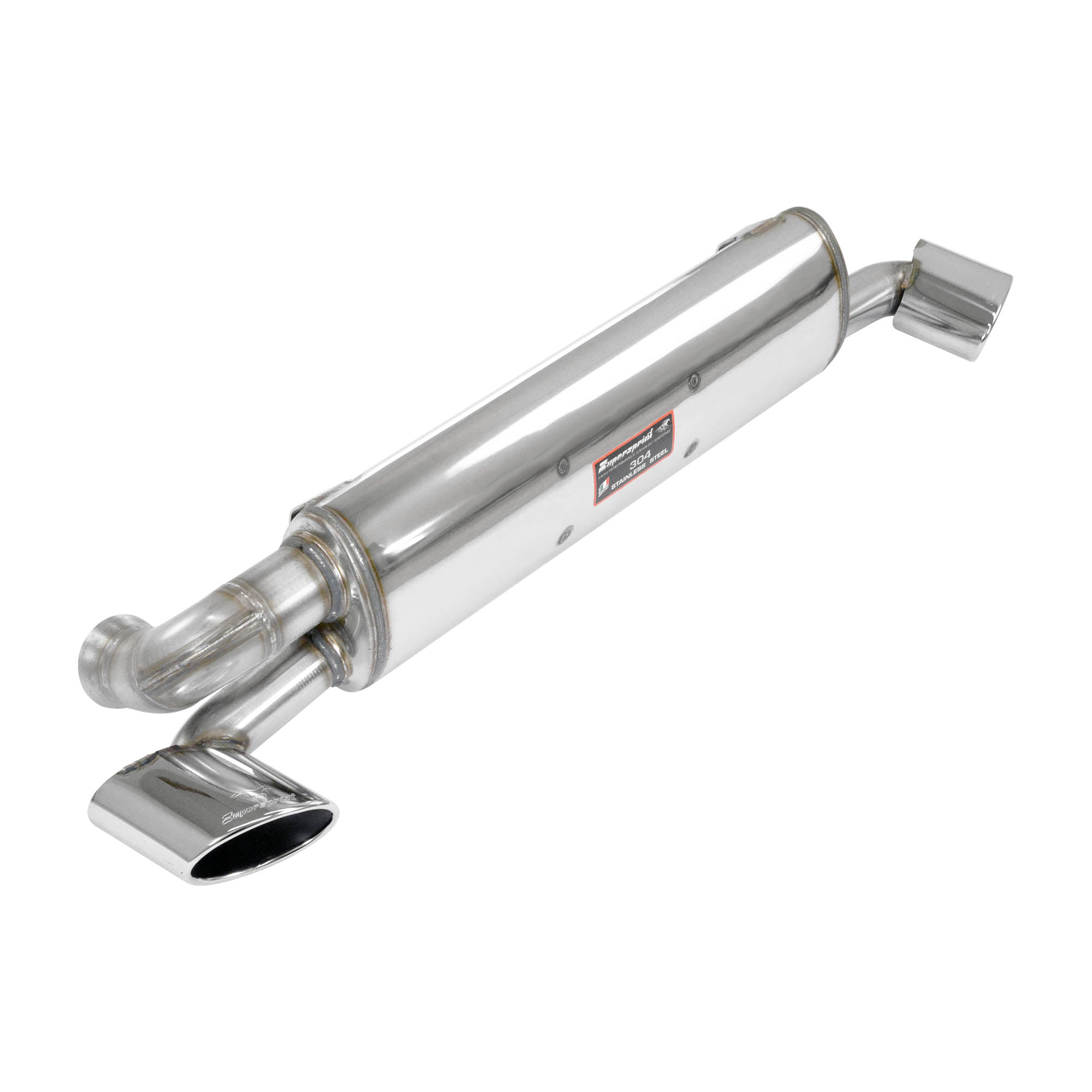 Supersprint PORSCHE 911 (964 Series) Rear Exhaust Right - Left 120X80
