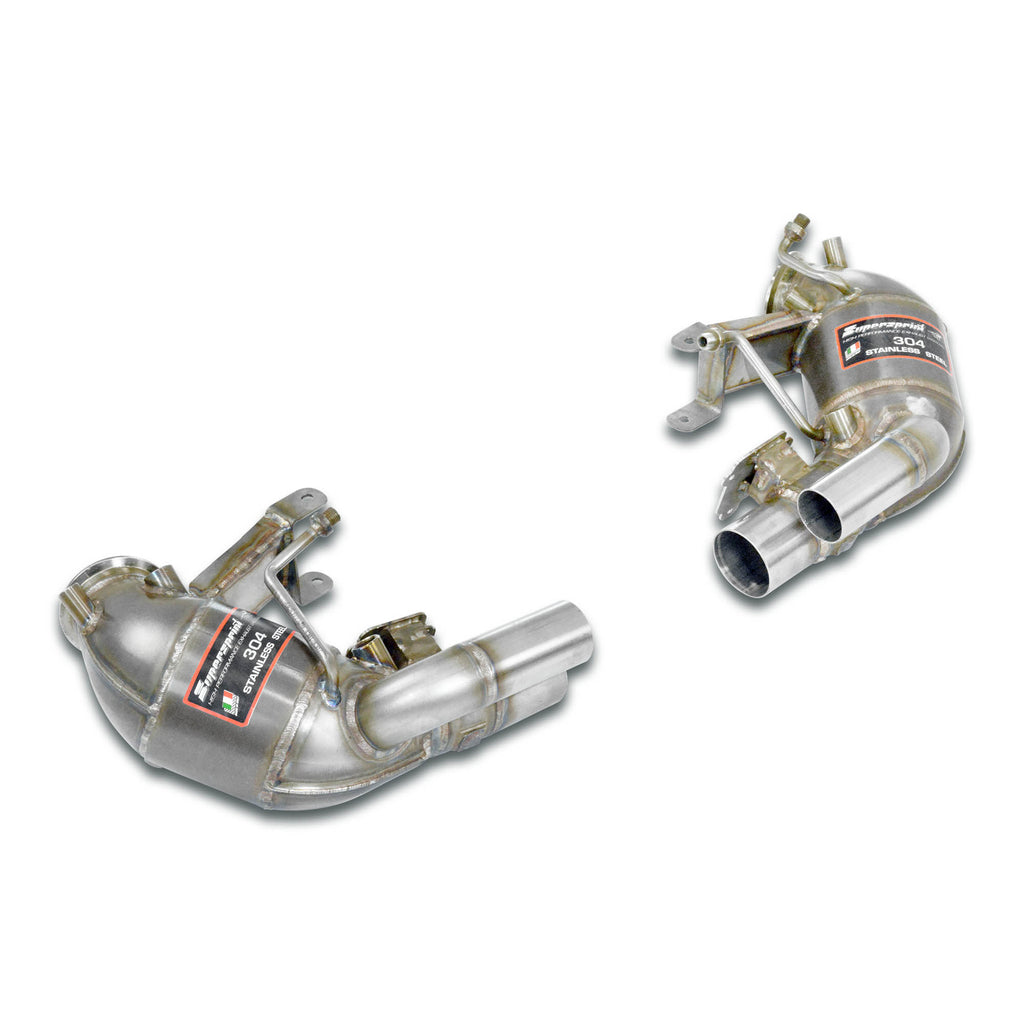 Supersprint PORSCHE 911 (992 Series GT3) Front Metallic Catalytic Converter Right - Left 100 Cpsi With Valve