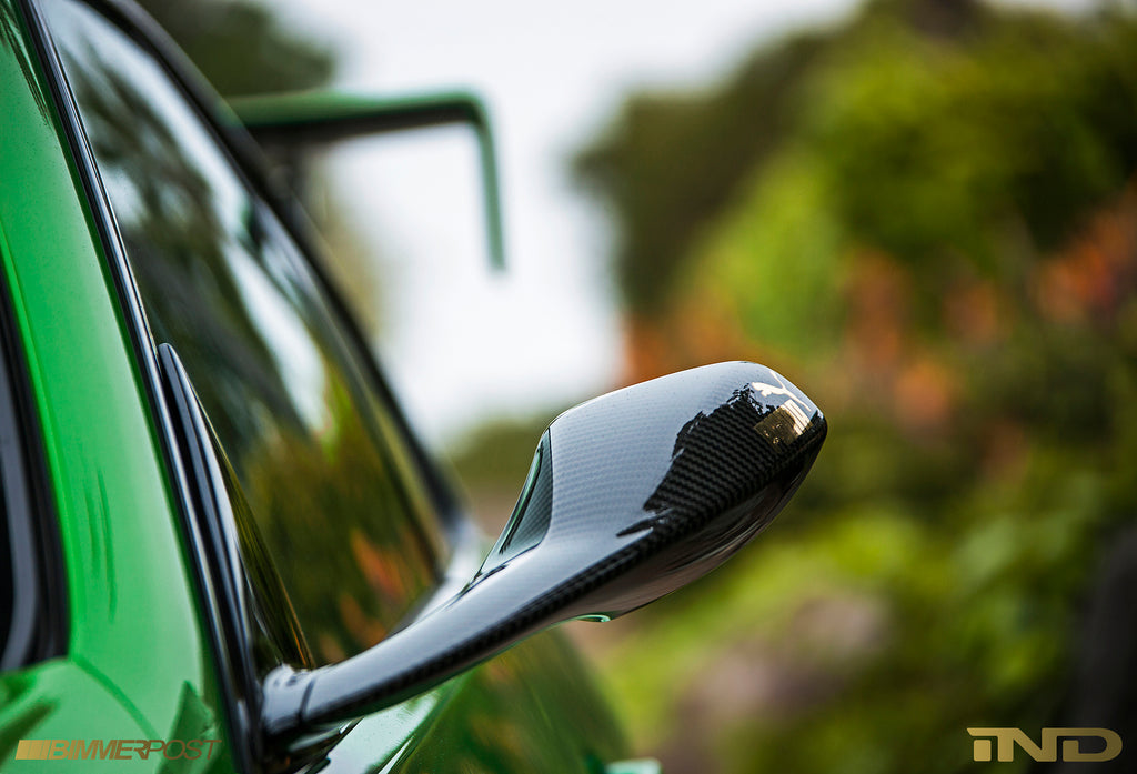 bmw motorsport e9x m3 mirror set with RKP mounting base - iND Distribution