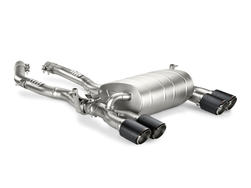 Akrapovic f8x m3 m4 slip on exhaust system - iND Distribution