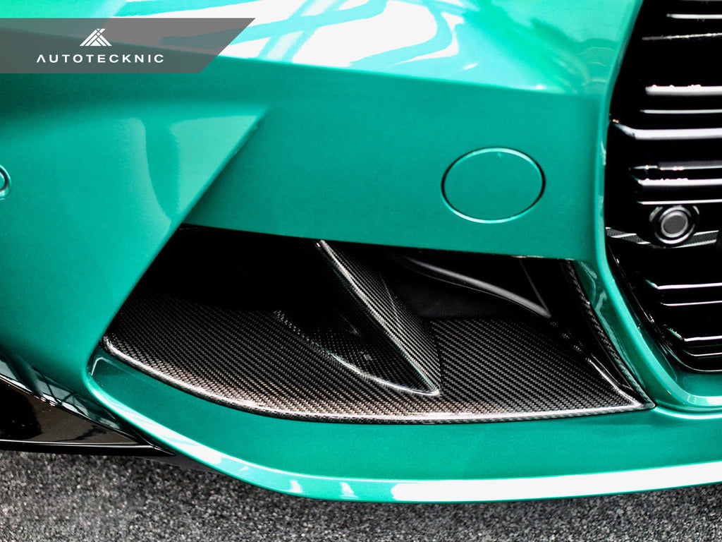 AutoTecknic G8X M3 / M4 Dry Carbon Front Bumper Vent Set