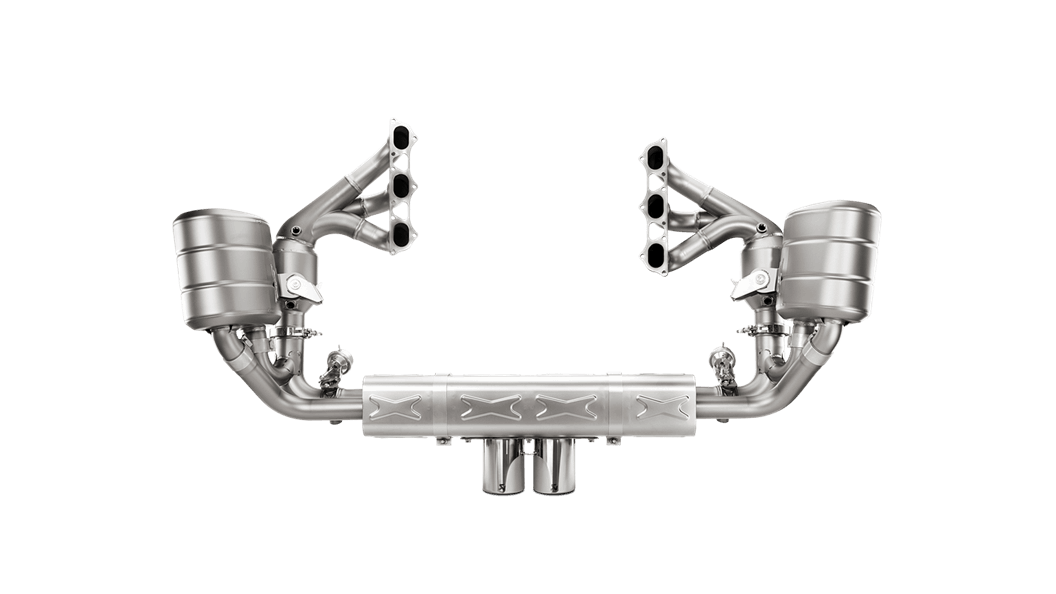 Akrapovic 991 911 gt3 rs evolution header set - iND Distribution