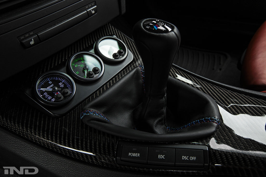 iND e9x m3 custom tri stitch shift boot set - iND Distribution