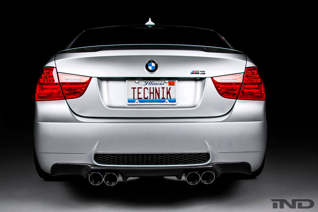 3d design e90 m3 carbon fiber rear diffuser - iND Distribution