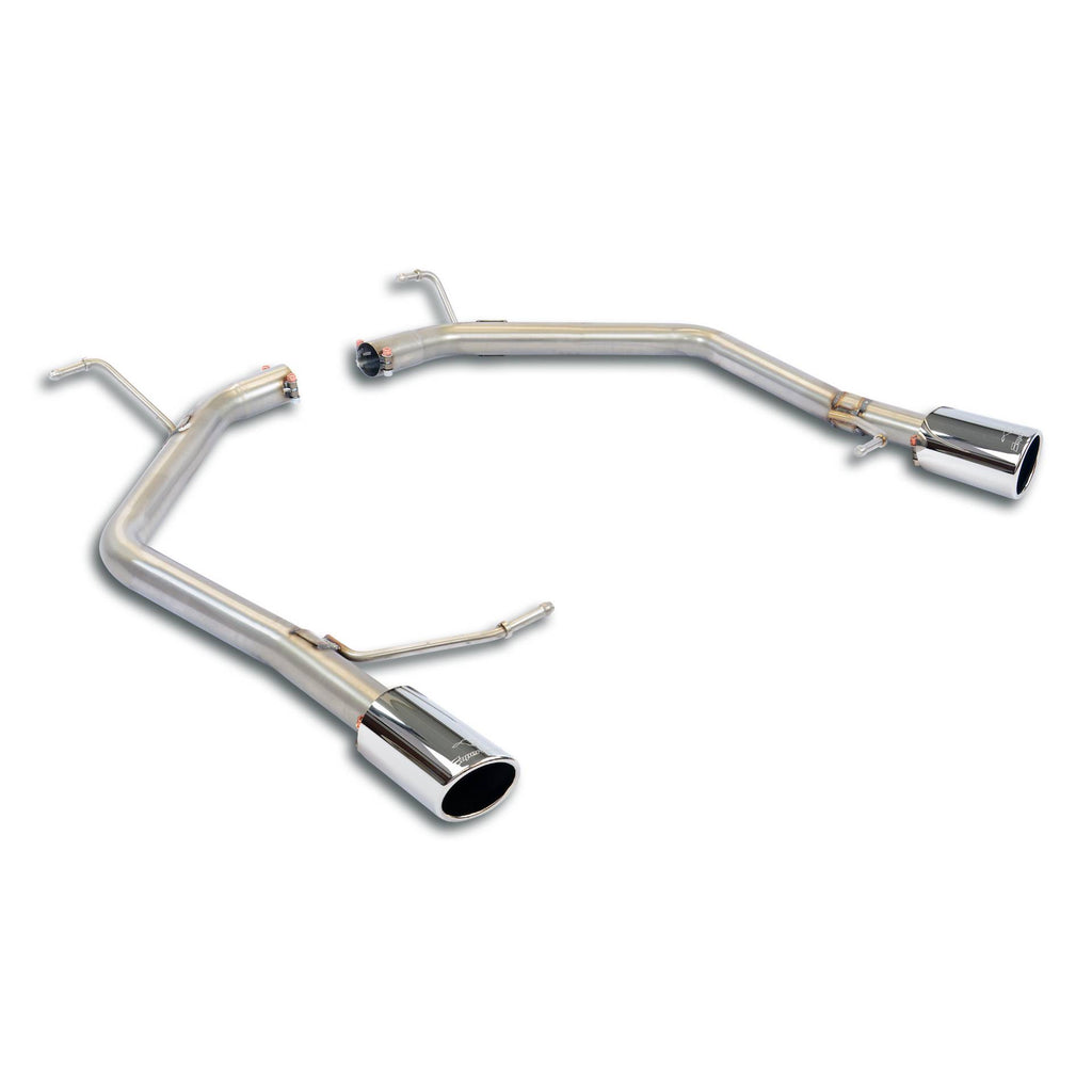 Supersprint VW JETTA VII Rear Pipe Kit Right O90 - Left O90 (Muffler Delete)