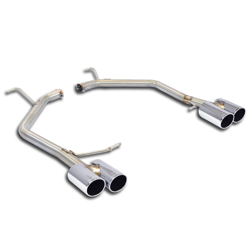 Supersprint SEAT LEON ST 5F (Wagon) Rear Pipes Rightoo80 - Leftoo80(Muffler Delete)