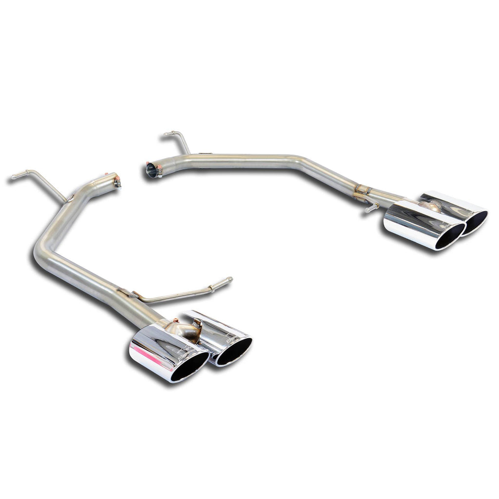 Supersprint SEAT LEON ST 5F (Wagon) Rear Pipes Right 100X75 - Left 100X75(Muffler Delete)