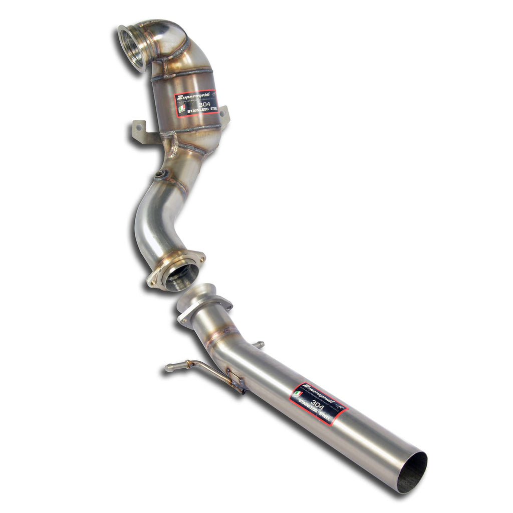 Supersprint SEAT LEON 5F Turbo Downpipe Kit + Metallic Catalytic Converter 200 Cpsi