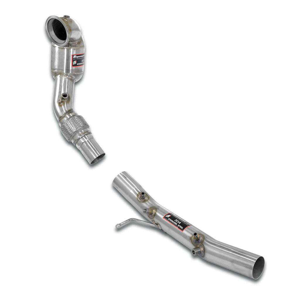 Supersprint Cupra Formentor Turbo Downpipe Kit + Metallic Catalytic Converter Wrc 100 Cpsi(Deletes Gpf)