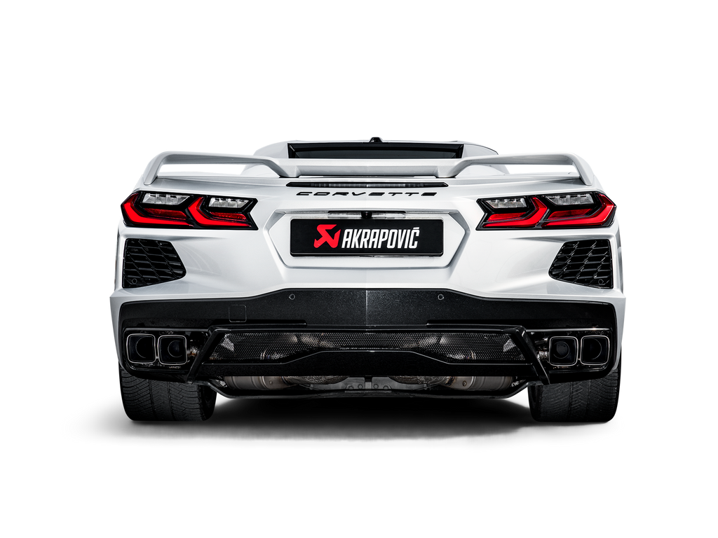 Akrapovic C8 Corvette Titanium Performance Exhaust - Slip-On Line