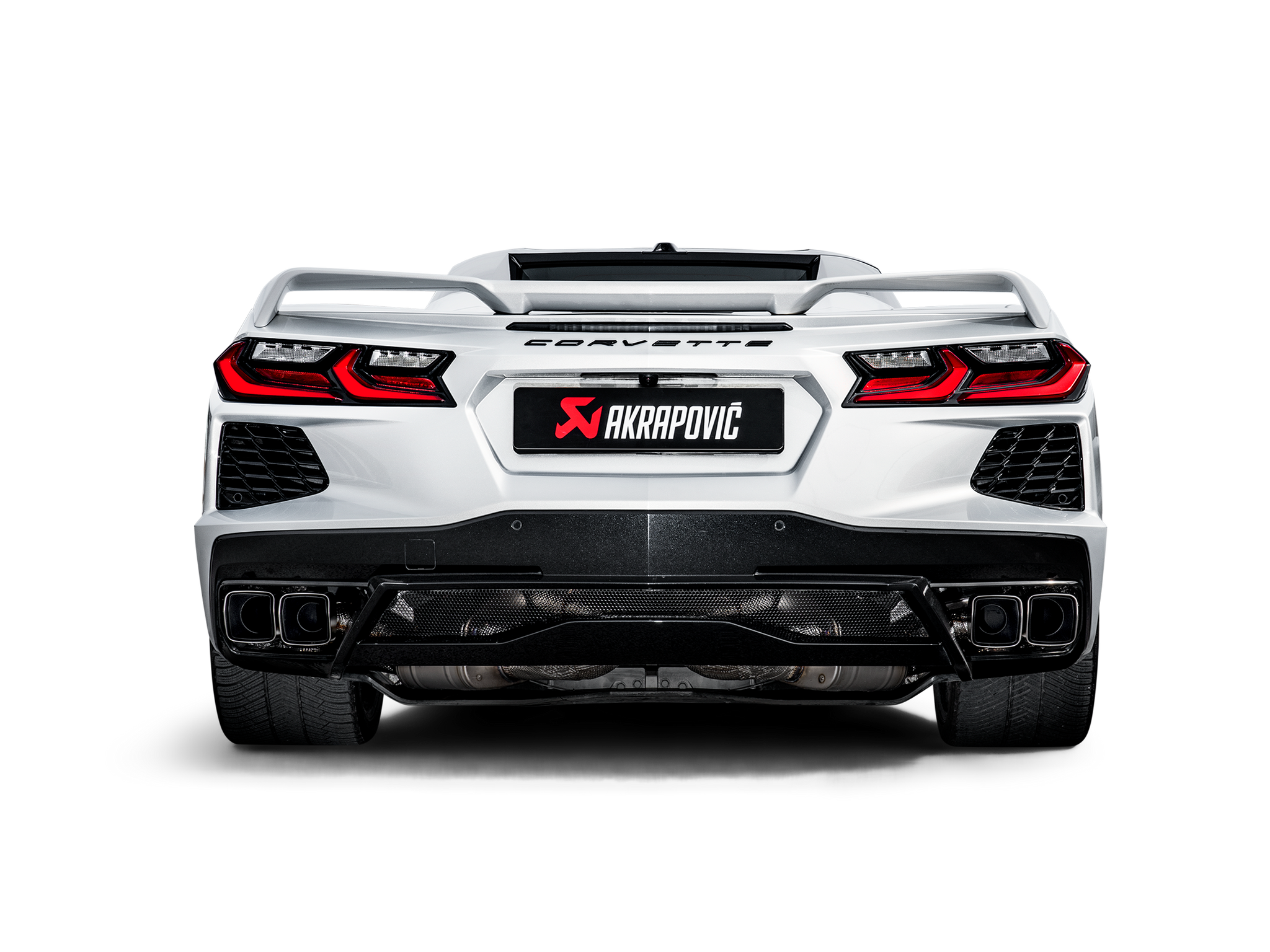 Akrapovic C8 Corvette Titanium Performance Exhaust - Slip-On Line