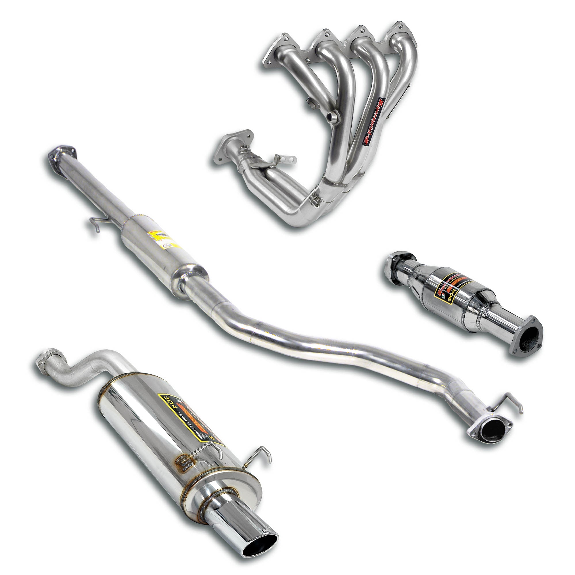 Supersprint HONDA / ACURA INTEGRA Track Performance Package Ø60Mm, Complete System