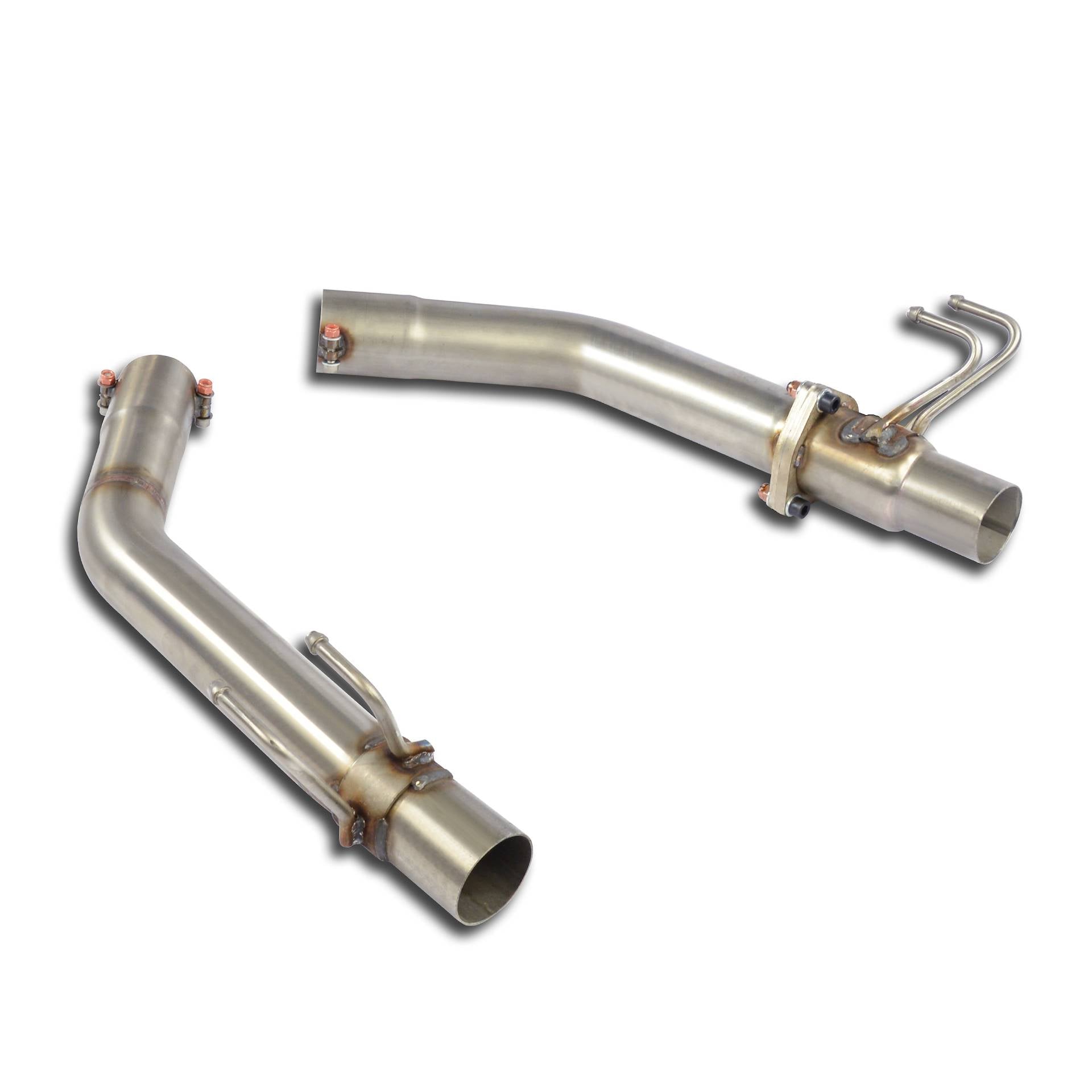 Supersprint HONDA CIVIC 2015 -> (FK2) Exit Pipes Kit Right - Left  For Electric Valve