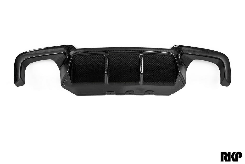 RKP f10 m5 carbon fiber rear center diffuser - iND Distribution