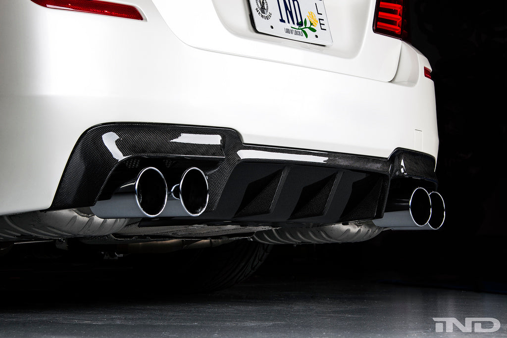 RKP f10 m5 carbon fiber rear center diffuser - iND Distribution
