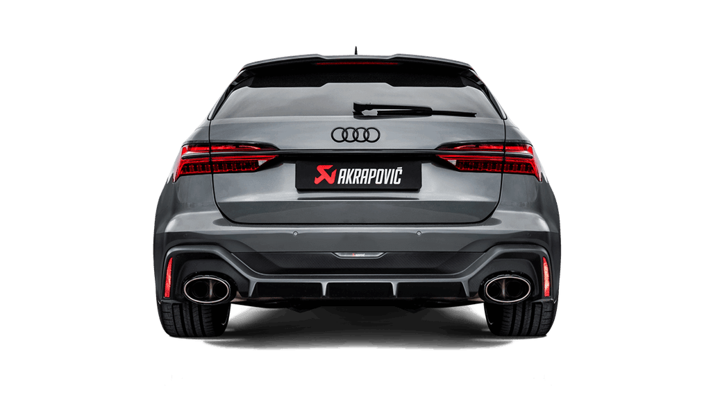 Akrapovic C8 RS6 / RS7 Carbon Rear Diffuser - Matte