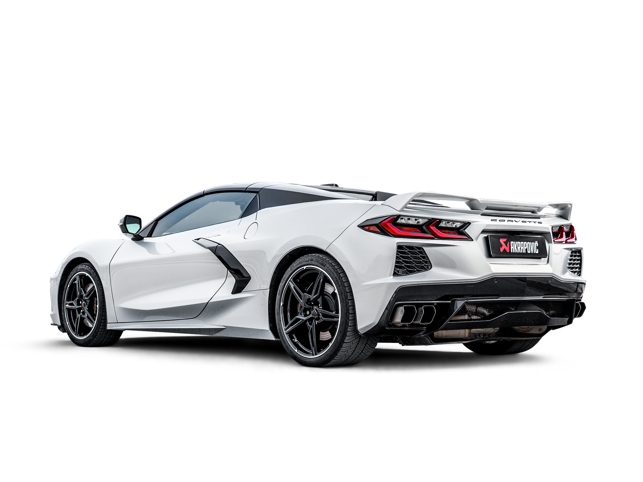 Akrapovic C8 Corvette Titanium Performance Exhaust - Slip-On Line