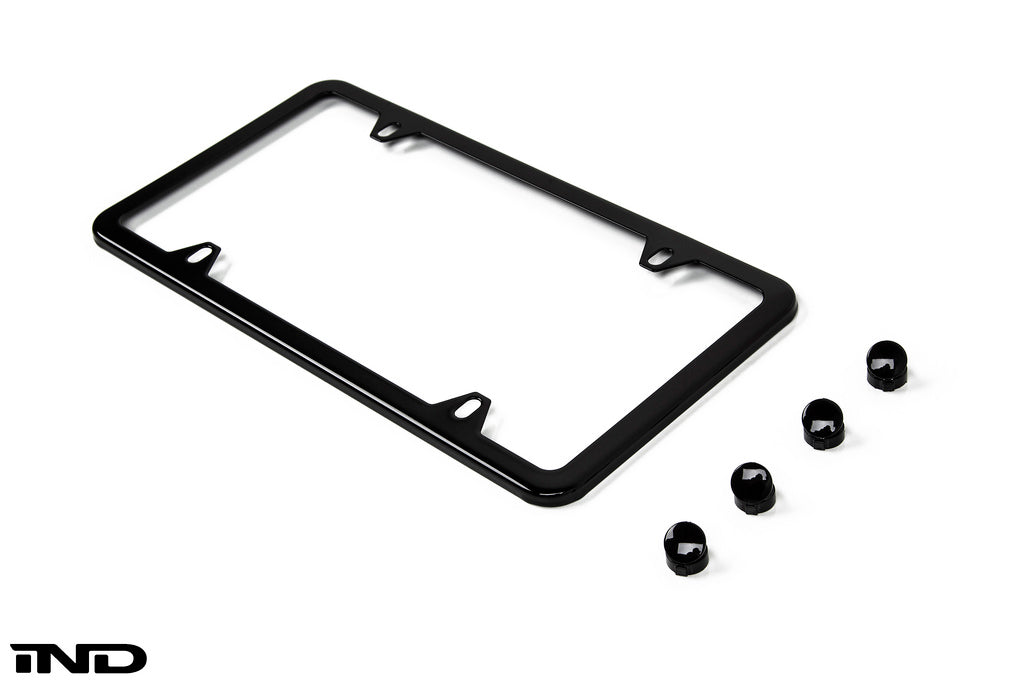 BMW License Plate Frame in Stainless Steel