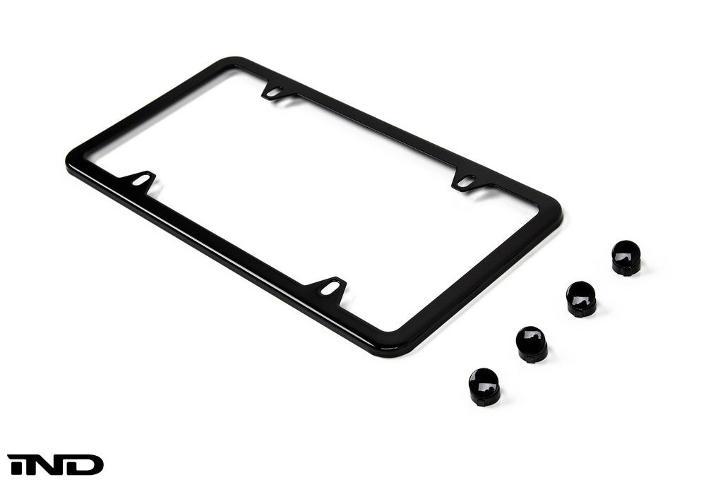 iND painted license plate frame - iND Distribution