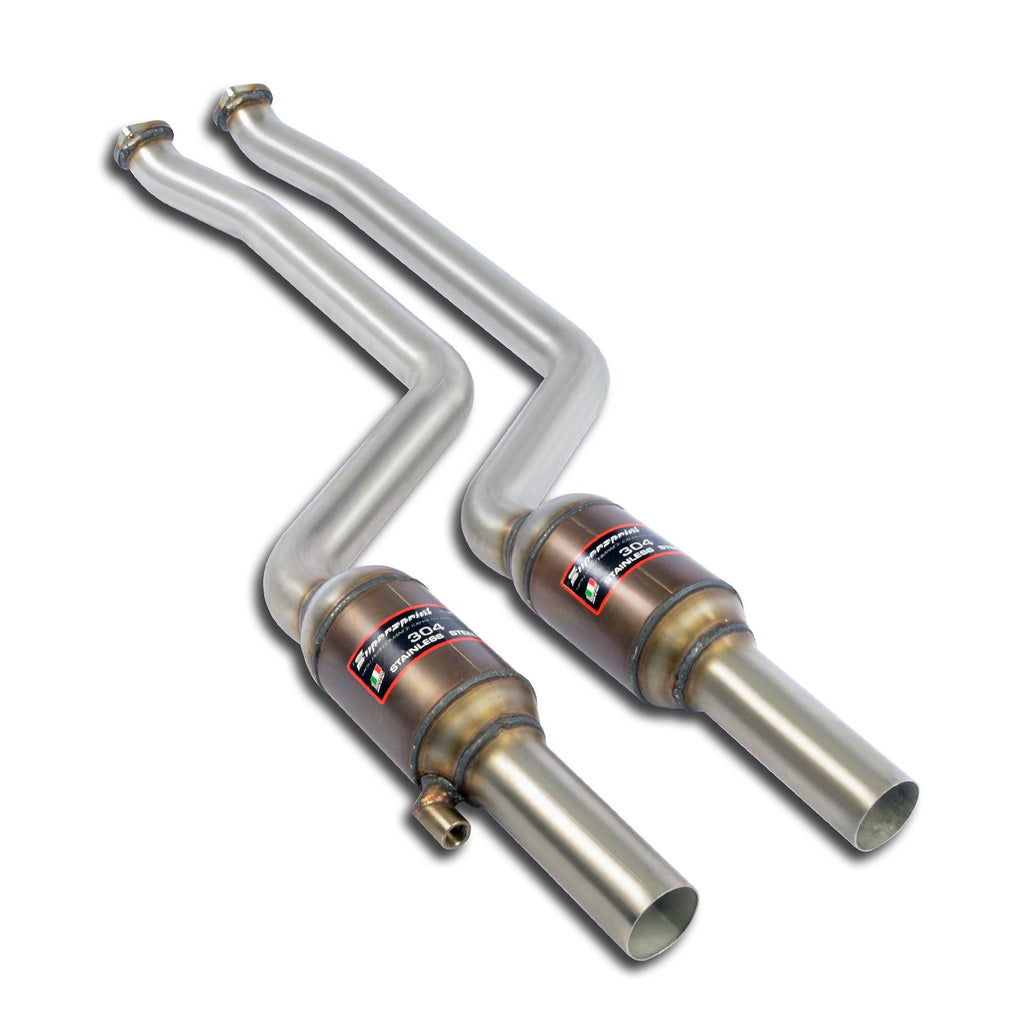 Supersprint ALPINA 3 Series (E90 / E91 / E92 / E93) Front Exhaust With Metallic Catalytic 100Cpsi Right + Left