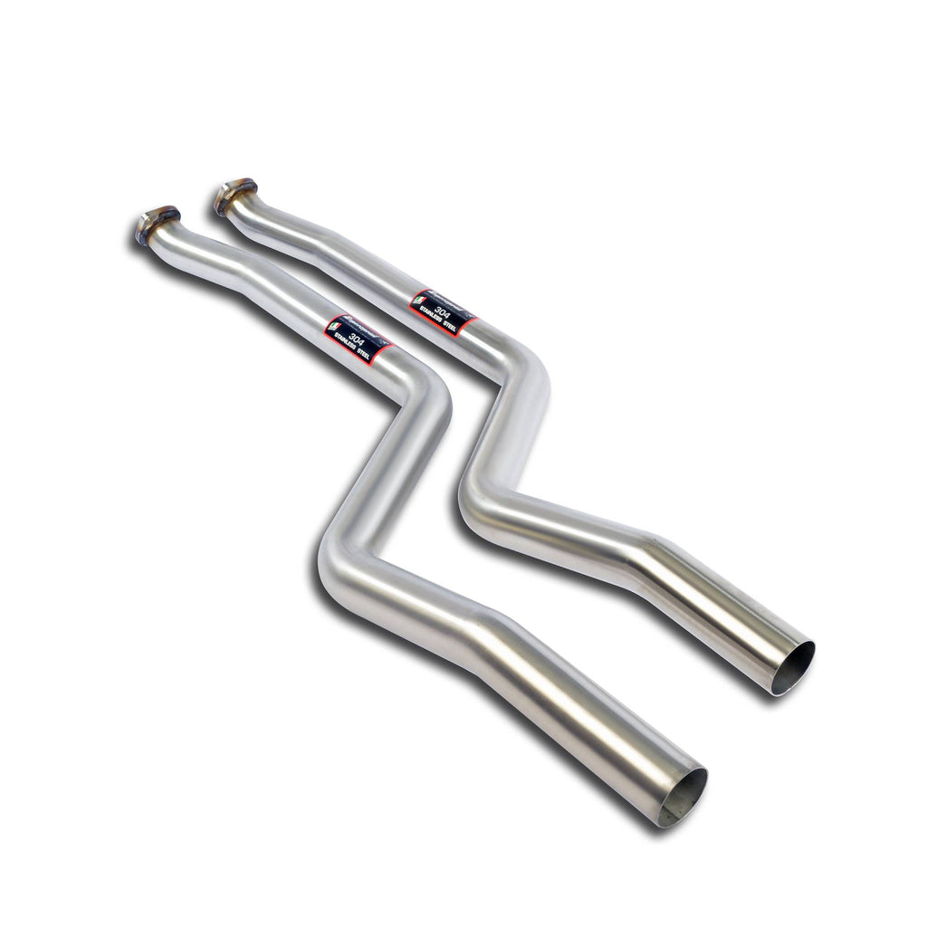 Supersprint BMW E46 Front Pipes Kit (Replace Kat) Right + Left