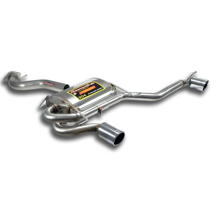 Supersprint BMW E92 Rear Exhaust Kit Right O90 - Left O90