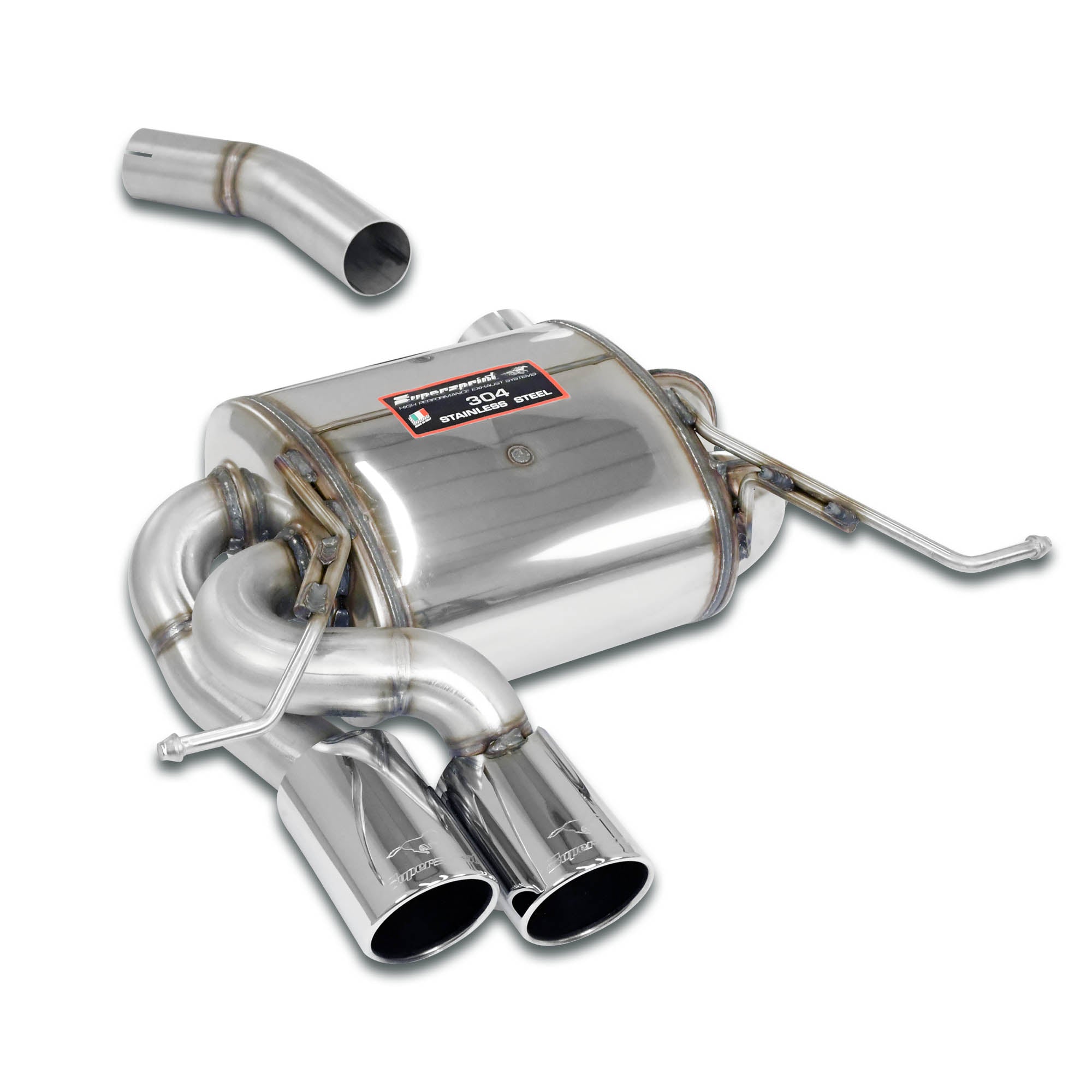 Supersprint BMW E82 Rear Exhaust "Power Loop" Oo80